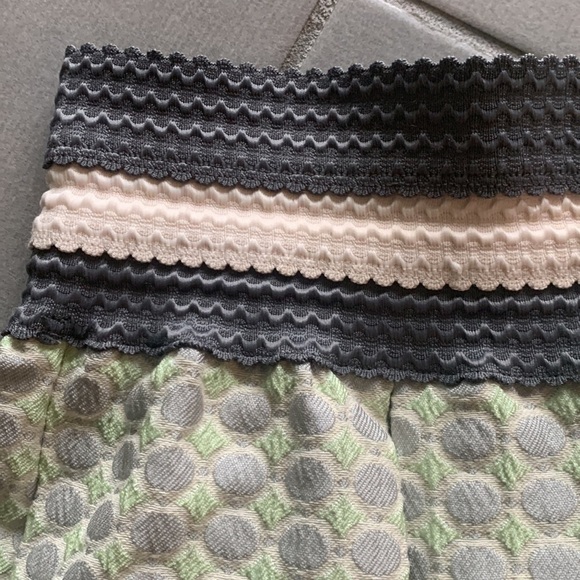 ANTHROPOLOGIE MAEVE SEREN JACQUARD POLKA DOT SKIRT GI SZ SMALL CAREER EVERYDAY - Picture 5 of 13